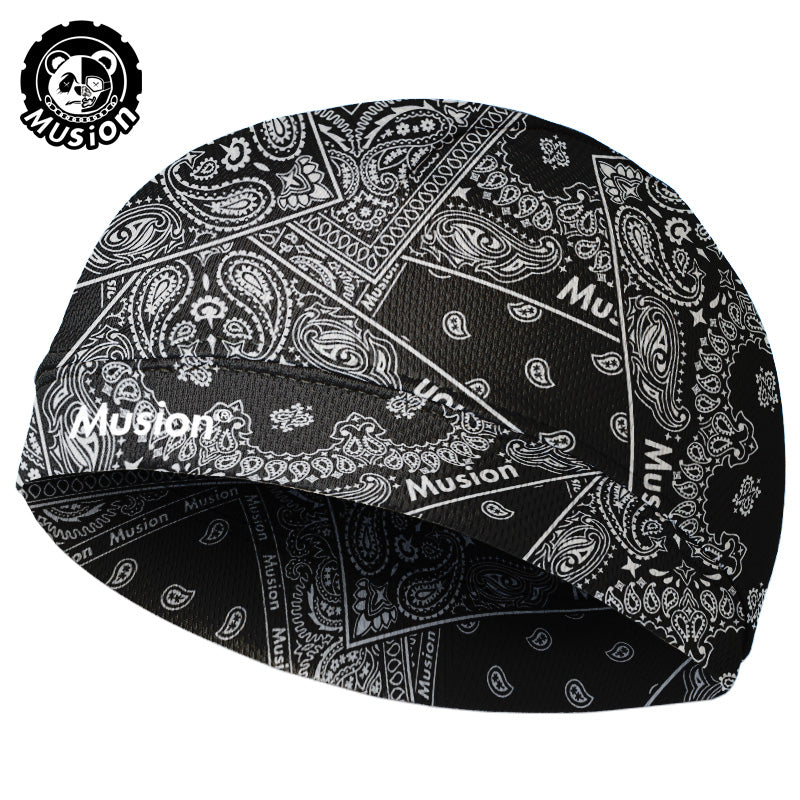 Musion Head Cover Original Design Motorcycle Helmet Inner Cap Sweat-absorbing High stretch Outdoor Sports Cap