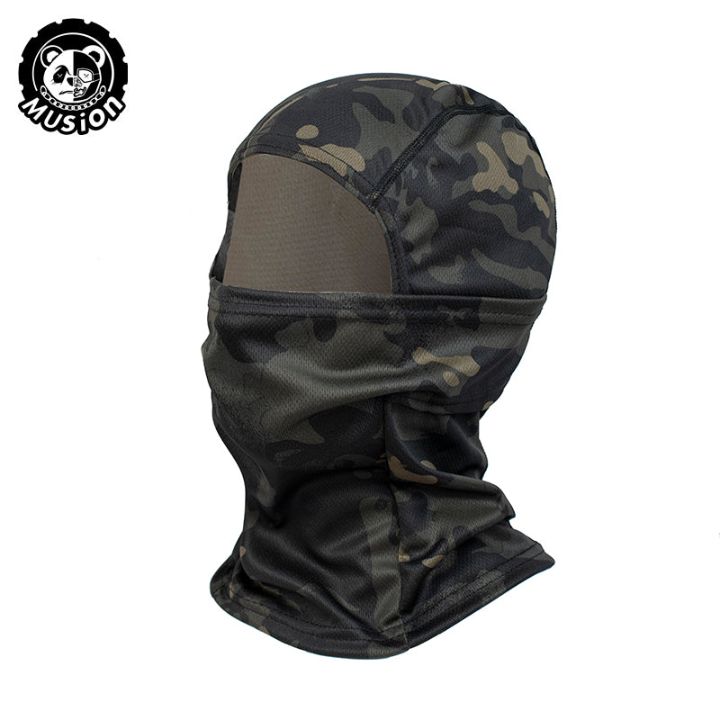 Musion Motorcycle Balaclava Sun Protection Full Face Mask Breathable Mesh Airsoft Mask Balaclava Bicycle Cycling Head Cover Under Helmet