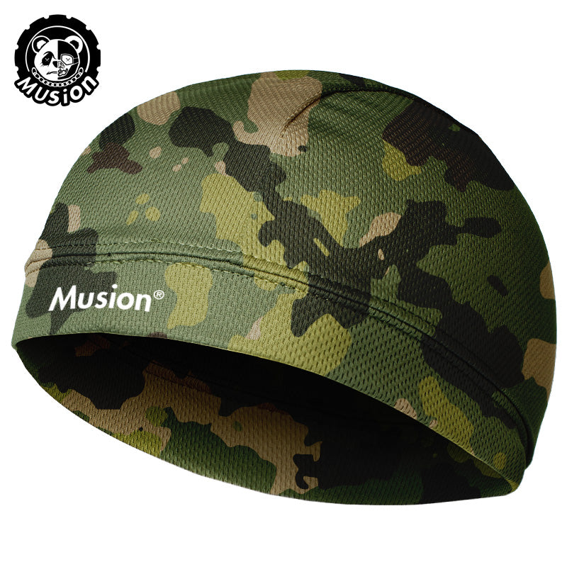 Musion Head Cover Original Design Motorcycle Helmet Inner Cap Sweat-absorbing High stretch Outdoor Sports Cap