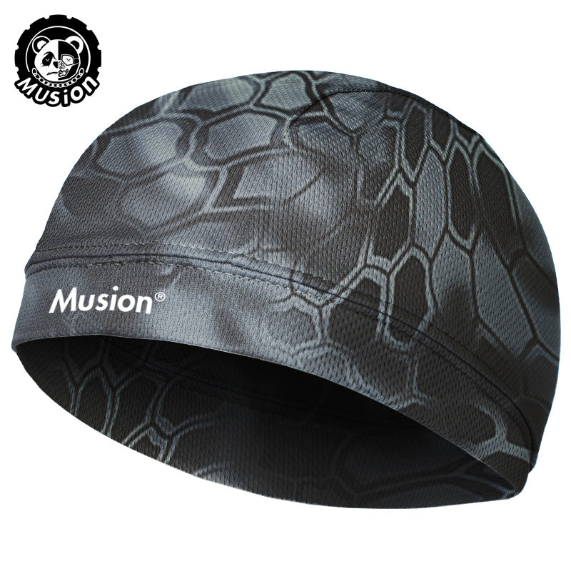 Musion Head Cover Original Design Motorcycle Helmet Inner Cap Sweat-absorbing High stretch Outdoor Sports Cap