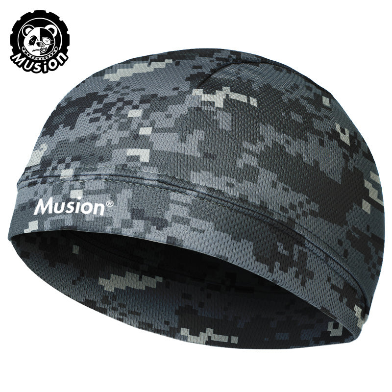 Musion Head Cover Original Design Motorcycle Helmet Inner Cap Sweat-absorbing High stretch Outdoor Sports Cap