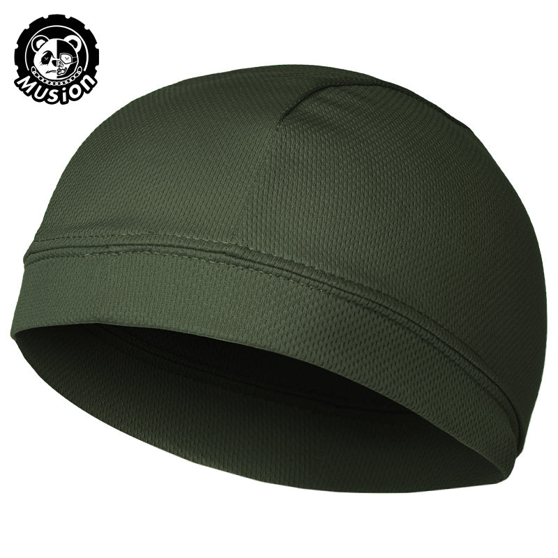 Musion Mesh Helmet Liner Absorb Sweat Skull Cap Quick Dry Running Sport Beanie for Biker