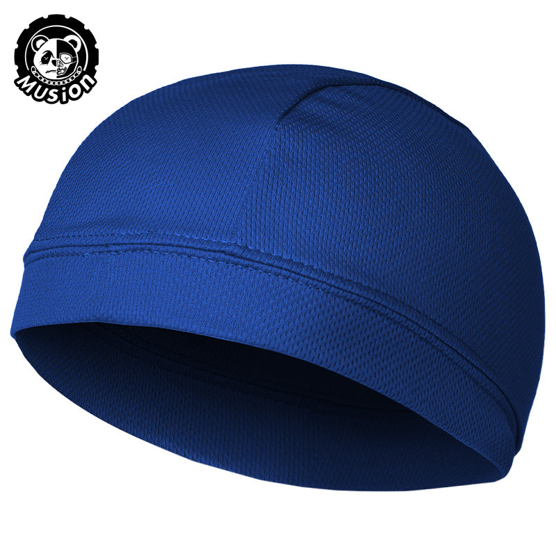 Musion Mesh Helmet Liner Absorb Sweat Skull Cap Quick Dry Running Sport Beanie for Biker