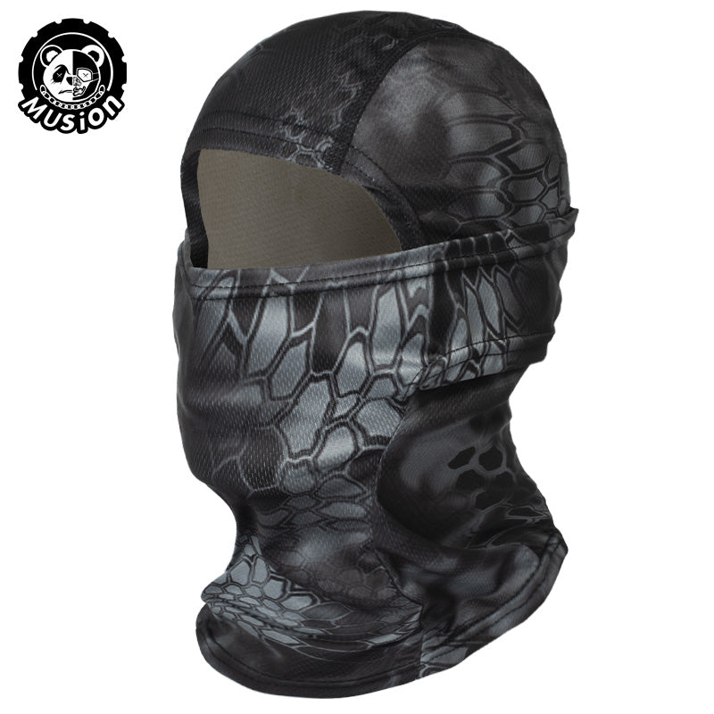 Musion Motorcycle Balaclava Sun Protection Full Face Mask Breathable Mesh Airsoft Mask Balaclava Bicycle Cycling Head Cover Under Helmet