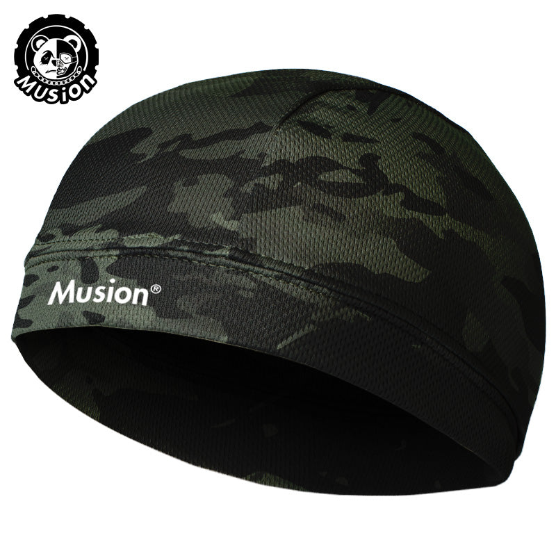 Musion Head Cover Original Design Motorcycle Helmet Inner Cap Sweat-absorbing High stretch Outdoor Sports Cap