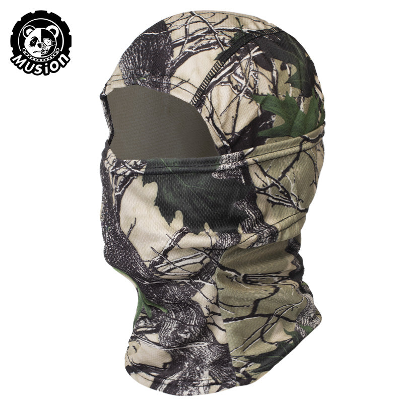 Musion Motorcycle Balaclava Sun Protection Full Face Mask Breathable Mesh Airsoft Mask Balaclava Bicycle Cycling Head Cover Under Helmet
